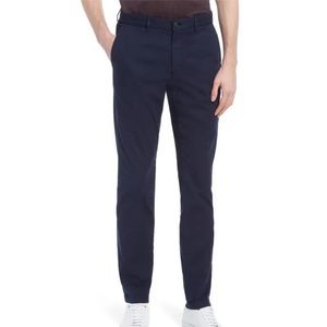 Theory Zaine Patton Slim Fit Pants Navy Blue Chino Cotton Blend 29